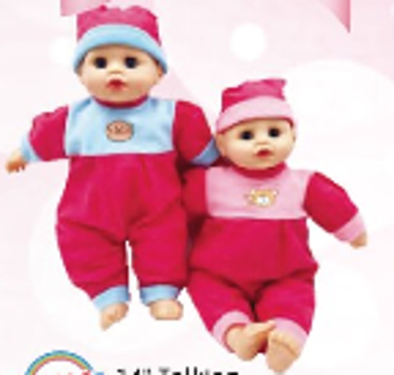 14-Inch Talking Baby Doll – Realistic Interactive Doll with Sounds for Kids’ Play & Learning